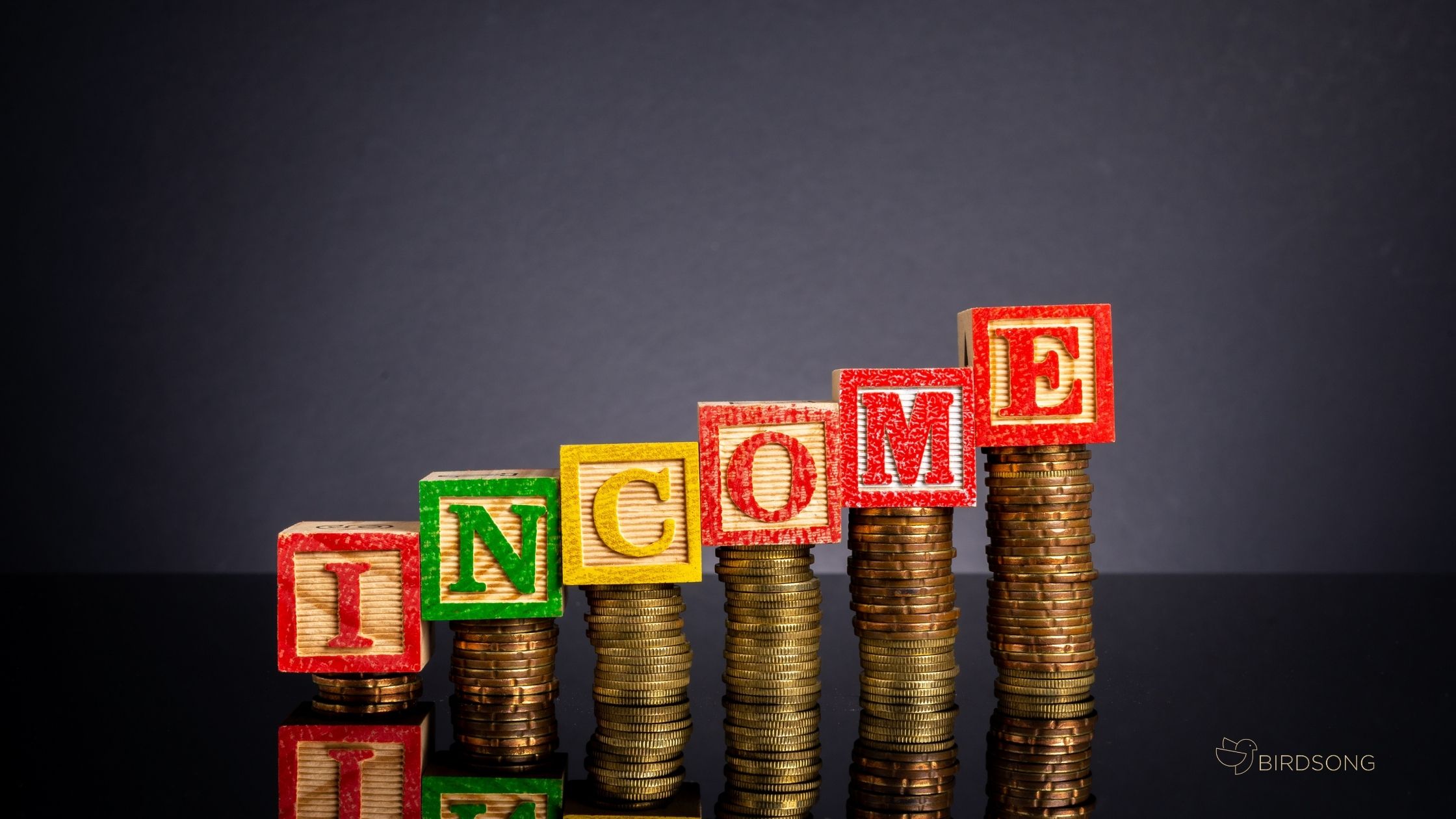 Create an Income Stack with these 8 Types of Income | Birdsong.co